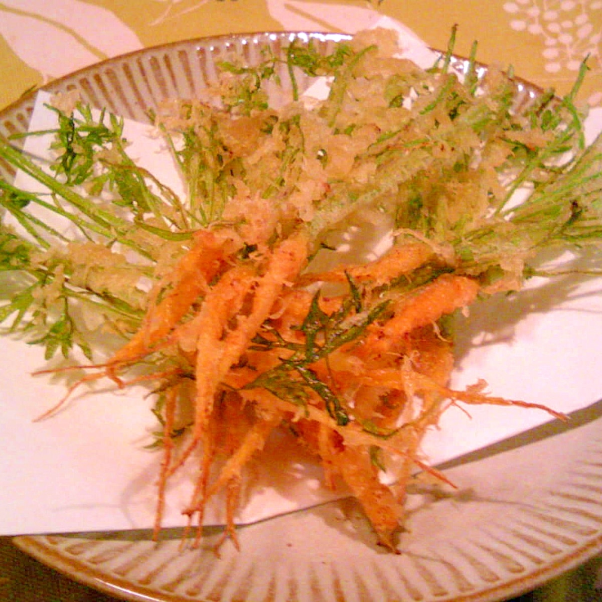 にんじんの間引き菜の天ぷら レシピ 作り方 By Yushiyutot 楽天レシピ にんじんの間引き菜の天ぷら レシピ 作り方 By Yushiyutot 楽天レシピ